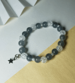 The Smoky Crackle Star Bracelet